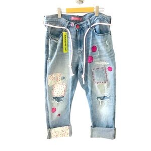 CRAM baggy high waist jeans